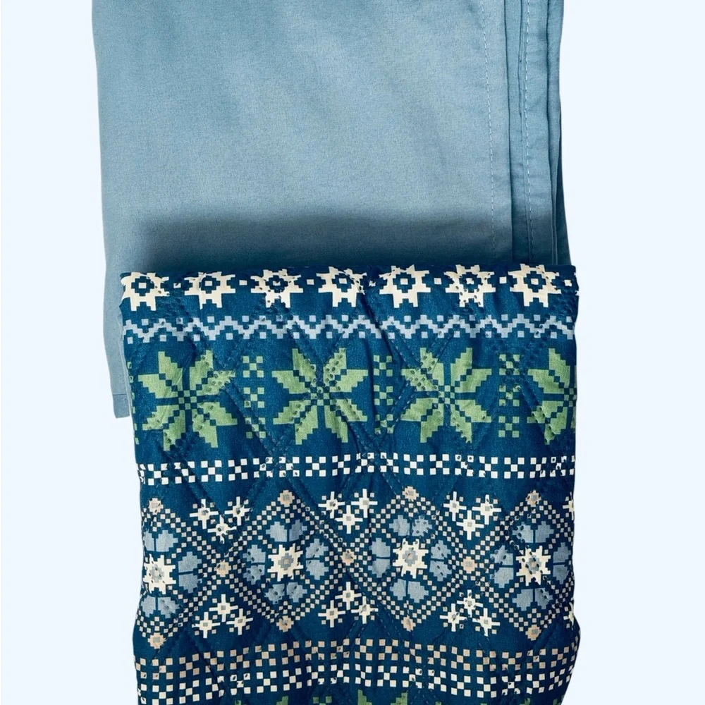 King 4-piece Blue Quilt Set Martha Stewart